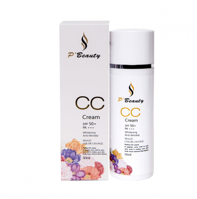 Kem chống nắng làm nền trang điểm hoàn hảo Pbeauty cc cream spf 50+ pa+++